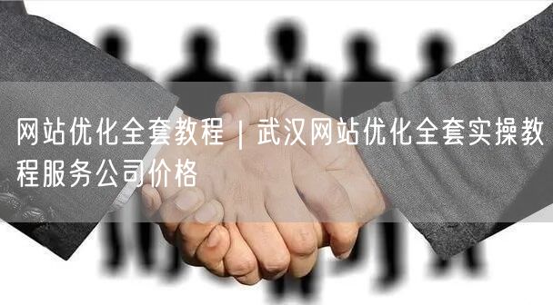网站优化全套教程｜武汉网站优化全套实操教程服务公司价格