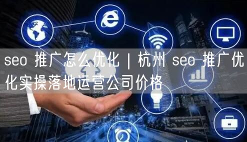 seo 推广怎么优化｜杭州 seo 推广优化实操落地运营公司价格