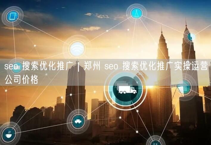 seo 搜索优化推广｜郑州 seo 搜索优化推广实操运营公司价格